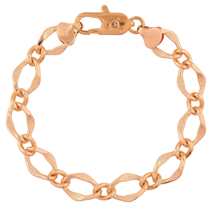 Браслет Xuping M&L Колір 18K «Ланцюжок Фантазійний» довжина 18.5см х 9.5мм фото №14 Браслет Xuping M&L Колір 18K «Ланцюжок Фантазійний» довжина 18.5см х 9.5мм фото №14