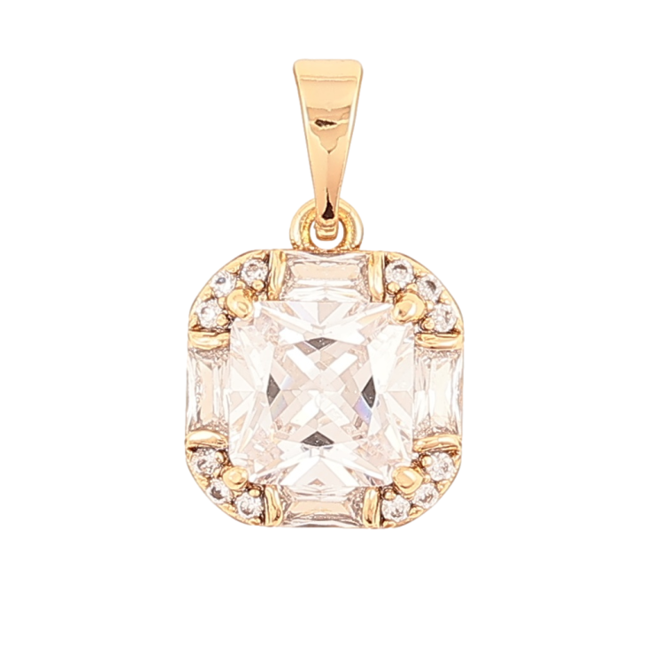 Кулон Xuping Позолота 18K Кристальный блеск для цепочки до 5мм фото №19