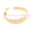 Серьги Xuping Позолота 18K пусеты Широкие дуги фото №2 Серьги Xuping Позолота 18K пусеты Широкие дуги фото №2