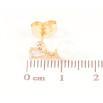 Серьги Xuping Позолота 18K пусеты Сердечки с жемчужными подвесками фото №2 Серьги Xuping Позолота 18K пусеты Сердечки с жемчужными подвесками фото №2
