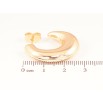 Сережки Xuping Позолота 18K пусети «Об'ємні дуги» фото №2 Сережки Xuping Позолота 18K пусети «Об'ємні дуги» фото №2