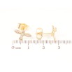 Серьги Xuping Позолота 18K пусеты Птички фото №2 Серьги Xuping Позолота 18K пусеты Птички фото №2