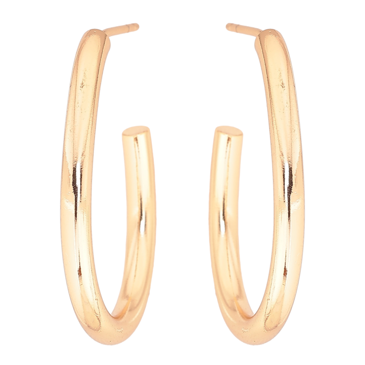 Серьги Xuping Позолота 18K пусеты Дуги фото №5 Серьги Xuping Позолота 18K пусеты Дуги фото №5
