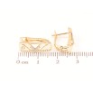 Сережки Xuping Позолота 18K англійський замок «Декоративний візерунок з цирконієм» фото №2 Сережки Xuping Позолота 18K англійський замок «Декоративний візерунок з цирконієм» фото №2