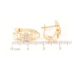 Серьги Xuping Позолота 18K английский замок Декоративный узор с цирконием фото №2