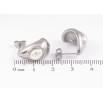 Серьги Xuping TTM Stainless Steel цвет Родий пусеты Жемчужные вставки фото №2