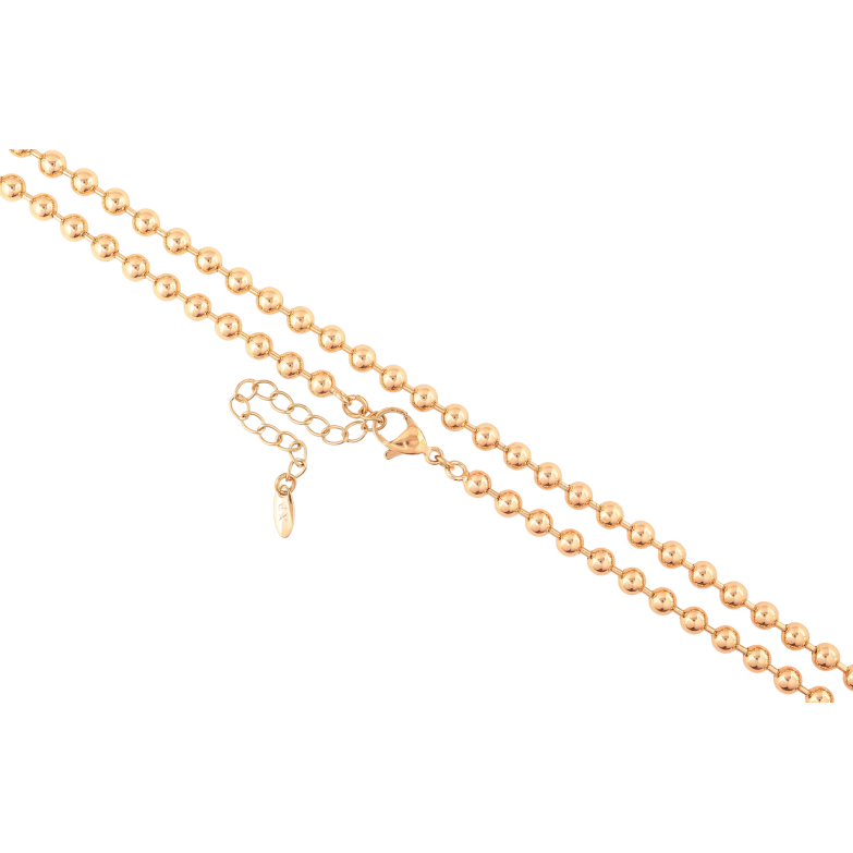 Ланцюжок Xuping Позолота 18K «Плетіння Перлина» довжина 45-50см х 4мм фото №15