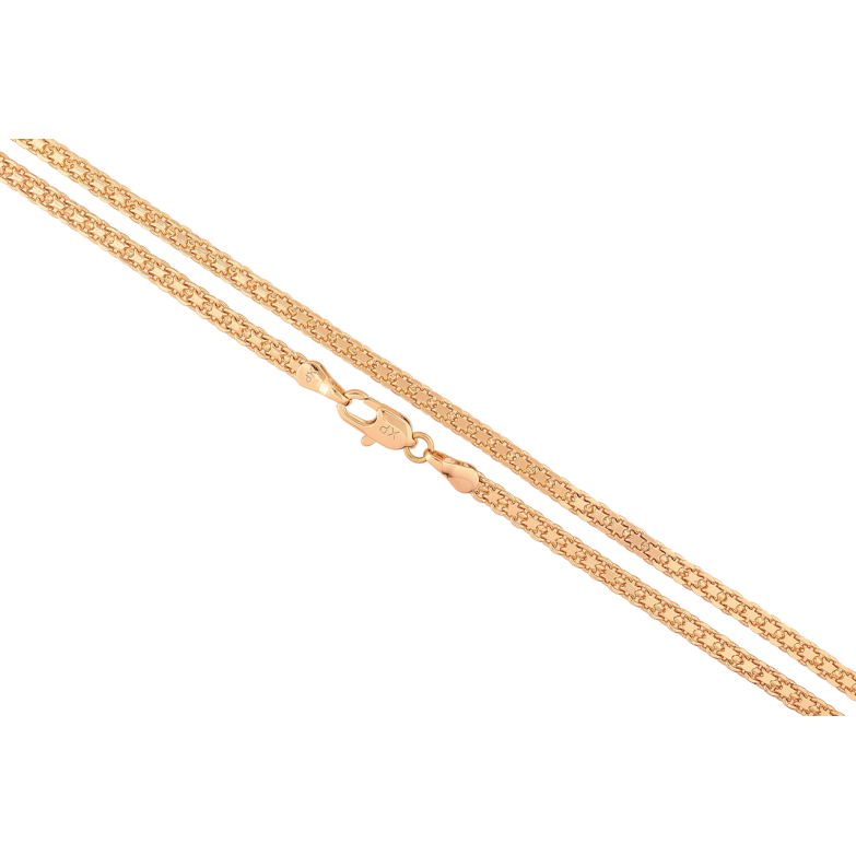 Ланцюжок Xuping Позолота 18K «Плетіння Італійський Бісмарк» довжина 50см х 3мм фото №13 Ланцюжок Xuping Позолота 18K «Плетіння Італійський Бісмарк» довжина 50см х 3мм фото №13