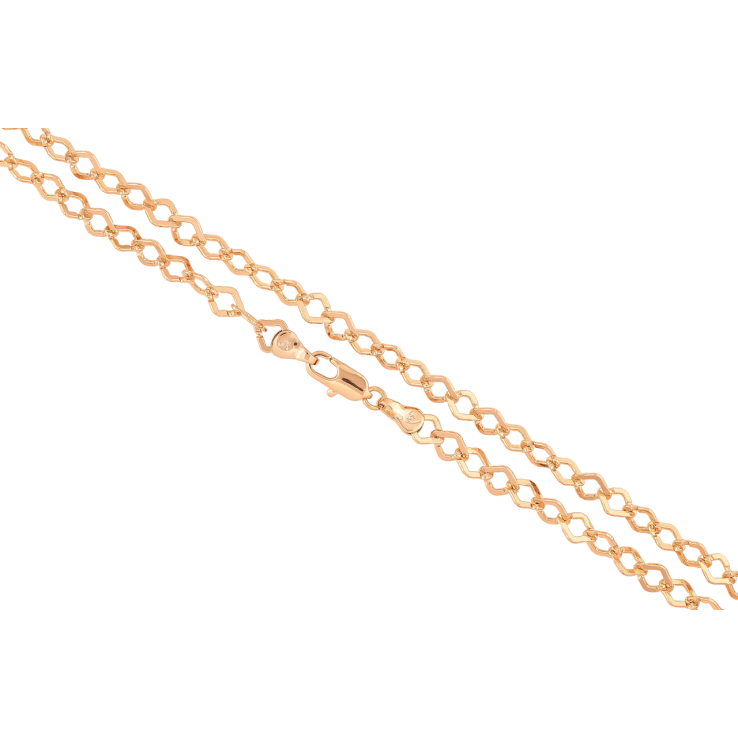 Ланцюжок Xuping Позолота 18K «Плетіння Ромб» довжина 50см х 5мм фото №20 Ланцюжок Xuping Позолота 18K «Плетіння Ромб» довжина 50см х 5мм фото №20