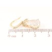 Серьги Xuping Позолота 14K французский замок Кристальные бутоны фото №2