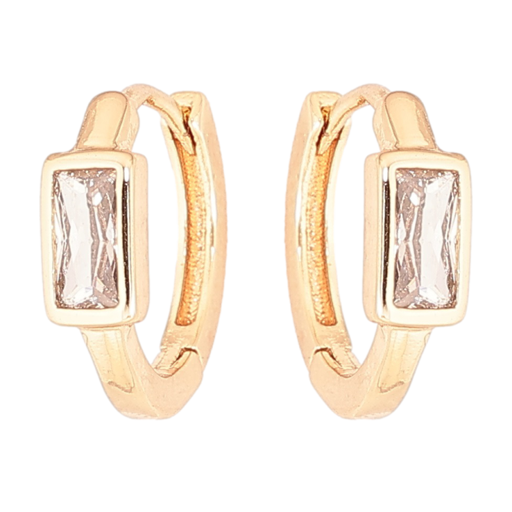 Сережки Xuping Позолота 18K колечка «Кришталеві вставки» фото №24 Сережки Xuping Позолота 18K колечка «Кришталеві вставки» фото №24