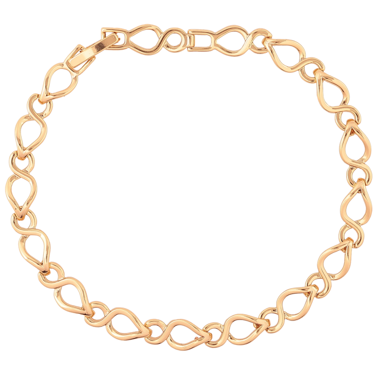 Браслет Xuping Позолота 18K Декоративный узор длина 19см х 6мм фото №20