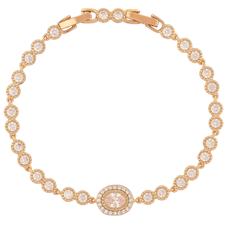 Браслет Xuping Позолота 18K «Інкрустація кристалами» довжина з доп.замком 17.5,19.5см х 4-9мм фото №9 Браслет Xuping Позолота 18K «Інкрустація кристалами» довжина з доп.замком 17.5,19.5см х 4-9мм фото №9