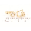 Сережки Xuping Позолота 18K англійський замок «Кришталеві квіточки» фото №2 Сережки Xuping Позолота 18K англійський замок «Кришталеві квіточки» фото №2