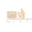 Сережки Xuping Позолота 18K англійський замок «Інкрустація кристалами з візерунком зірки» фото №2 Сережки Xuping Позолота 18K англійський замок «Інкрустація кристалами з візерунком зірки» фото №2