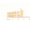 Сережки Xuping Позолота 18K англійський замок «Декоративний візерунок» фото №2