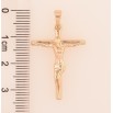 Кулон Xuping M&L Колір 18K «Хрест з Розп'яттям» для ланцюжка до 5мм фото №2 Кулон Xuping M&L Колір 18K «Хрест з Розп'яттям» для ланцюжка до 5мм фото №2