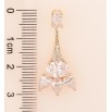 Кулон Xuping M&L Колір 18K Кришталева підвіска» для ланцюжка до 2мм фото №2