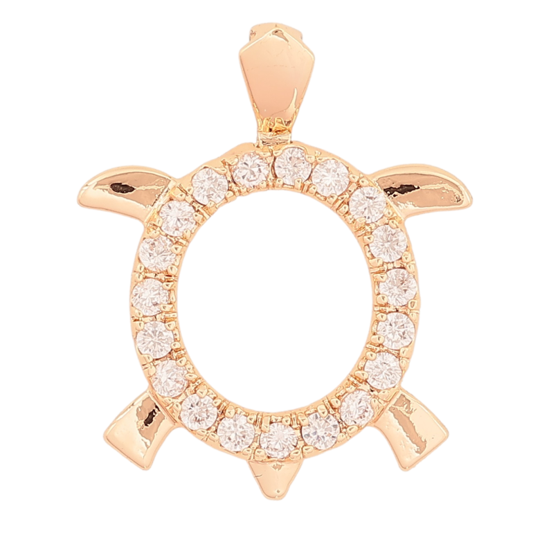 Кулон Xuping M&L Колір 18K Черепаха» для ланцюжка до 4мм фото №6 Кулон Xuping M&L Колір 18K Черепаха» для ланцюжка до 4мм фото №6