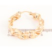 Серьги Xuping Позолота 18K кольца (конго) Двойные с спиральным узором ø 3см фото №2 Серьги Xuping Позолота 18K кольца (конго) Двойные с спиральным узором ø 3см фото №2
