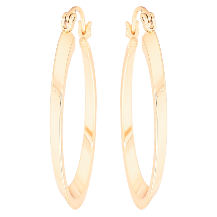Серьги Xuping Позолота 18K замок-булавка Овальные фото №19
