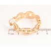 Серьги Xuping Позолота 18K замок-булавка Узор цепочка фото №2 Серьги Xuping Позолота 18K замок-булавка Узор цепочка фото №2