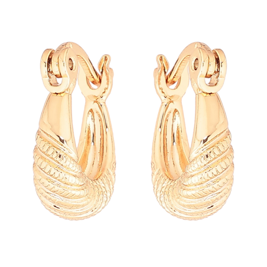 Серьги Xuping Позолота 18K замок-булавка Декоративный узор фото №1 Серьги Xuping Позолота 18K замок-булавка Декоративный узор фото №1