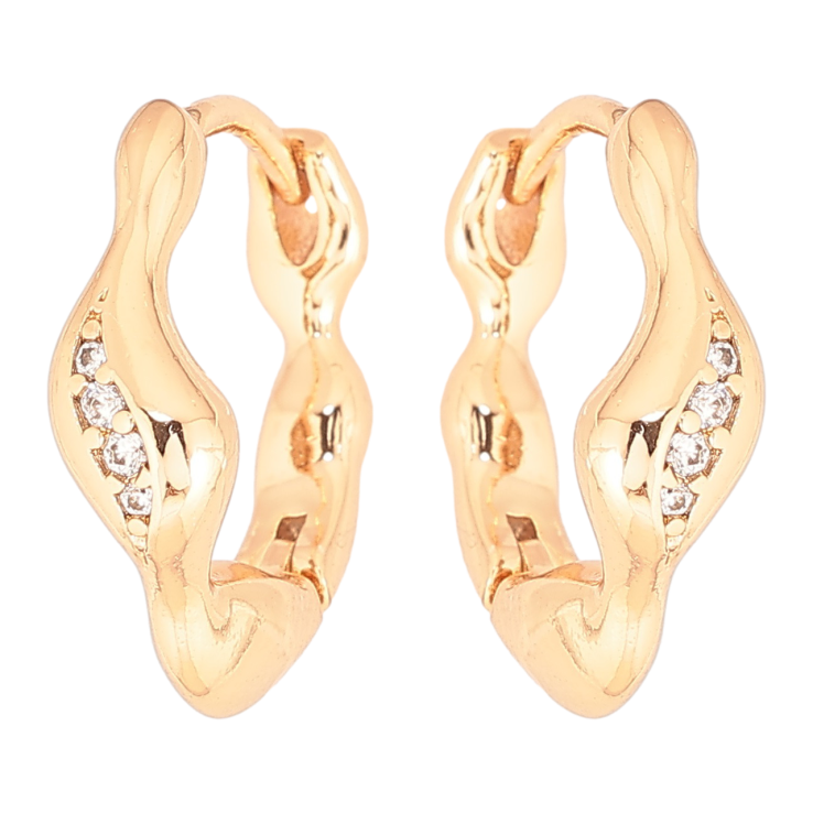 Сережки Xuping Позолота 18K колечка Декоративний візерунок» фото №21 Сережки Xuping Позолота 18K колечка Декоративний візерунок» фото №21