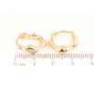 Сережки Xuping Позолота 18K колечка Декоративний візерунок» фото №2 Сережки Xuping Позолота 18K колечка Декоративний візерунок» фото №2
