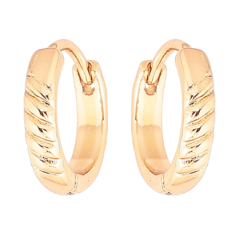 Сережки Xuping Позолота 18K колечка Декоративний візерунок» фото №13 Сережки Xuping Позолота 18K колечка Декоративний візерунок» фото №13