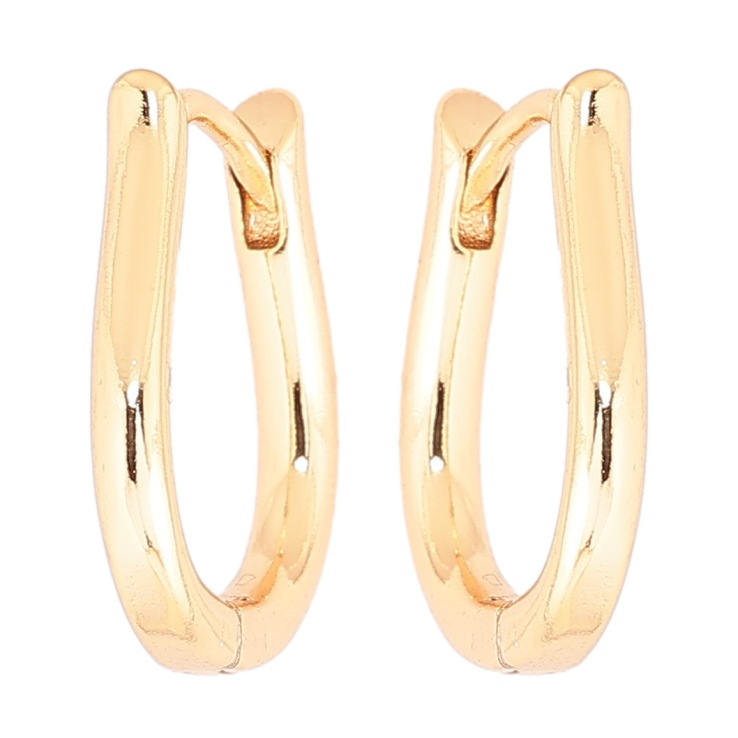 Сережки Xuping Позолота 18K колечка «Декоративні» фото №21