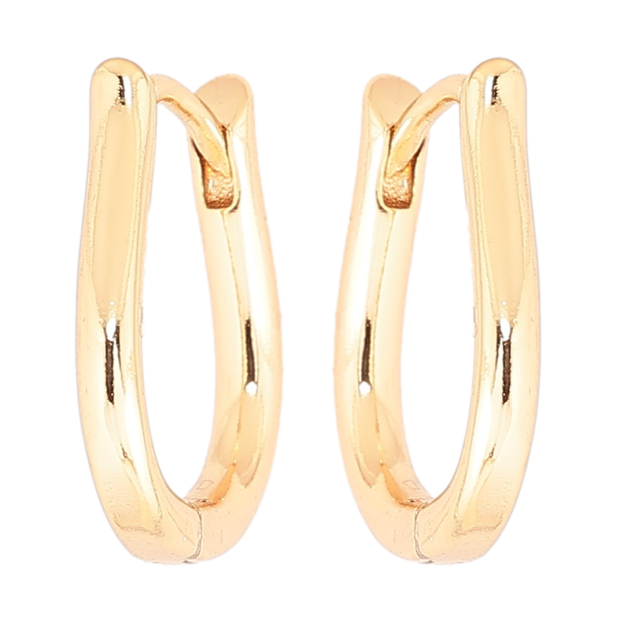 Сережки Xuping Позолота 18K колечка «Декоративні» фото №1 Сережки Xuping Позолота 18K колечка «Декоративні» фото №1