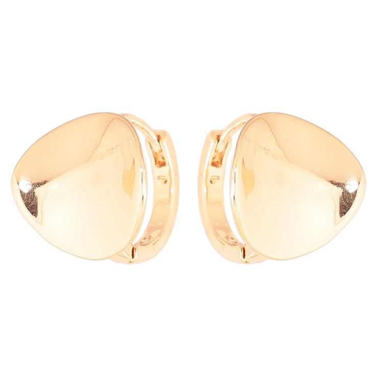 Сережки Xuping Позолота 18K колечка «Вигнуті кола» фото №22 Сережки Xuping Позолота 18K колечка «Вигнуті кола» фото №22
