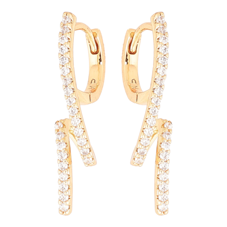 Серьги Xuping Позолота 18K колечки Крученные дорожки кристаллов фото №3 Серьги Xuping Позолота 18K колечки Крученные дорожки кристаллов фото №3