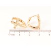 Сережки Xuping Позолота 18K колечка «Хрестики» фото №2 Сережки Xuping Позолота 18K колечка «Хрестики» фото №2