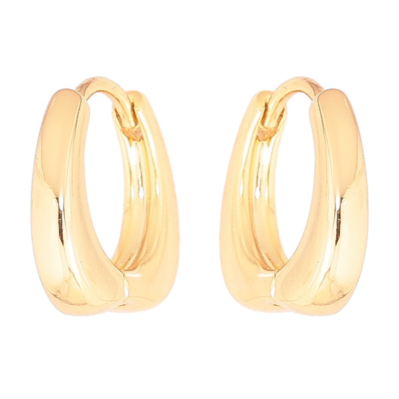 Серьги Xuping Позолота 18K колечки Декоративные фото №2 Серьги Xuping Позолота 18K колечки Декоративные фото №2