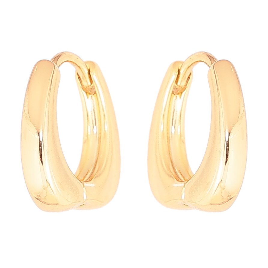 Серьги Xuping Позолота 18K колечки Декоративные фото №1 Серьги Xuping Позолота 18K колечки Декоративные фото №1