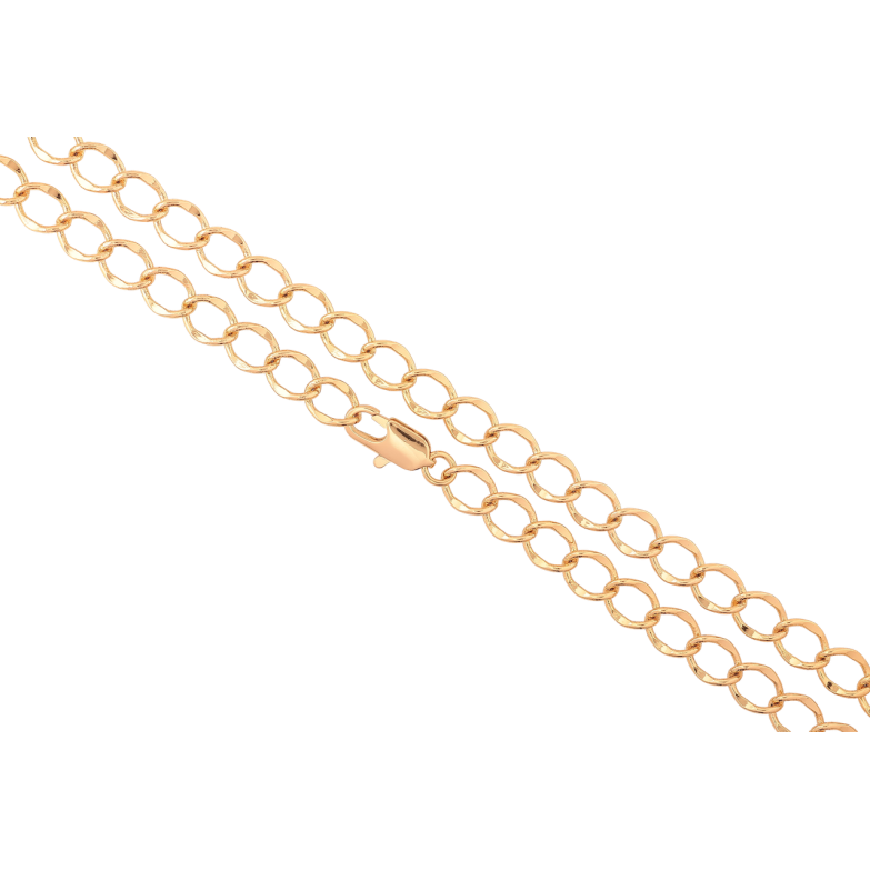 Цепочка Xuping Позолота 18K Плетение Фантазийное длинна 50см х 7мм фото №1 Цепочка Xuping Позолота 18K Плетение Фантазийное длинна 50см х 7мм фото №1