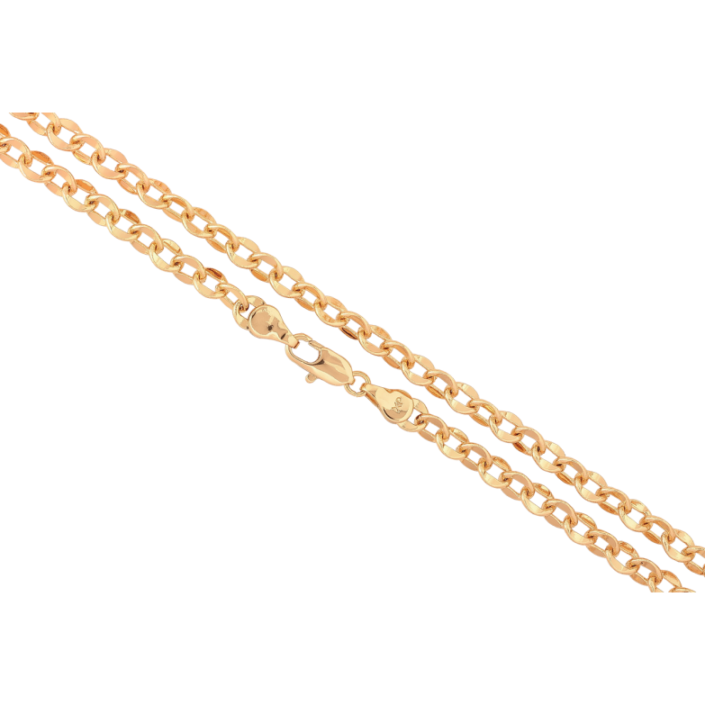 Ланцюжок Xuping Позолота 18K «Плетіння Якірне» довжина 45см х 5мм фото №12 Ланцюжок Xuping Позолота 18K «Плетіння Якірне» довжина 45см х 5мм фото №12