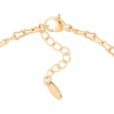 Браслет Xuping Позолота 18K «Ланцюжок з кристалами» довжина з доп.ланцюжком 17-20см х 3мм фото №2
