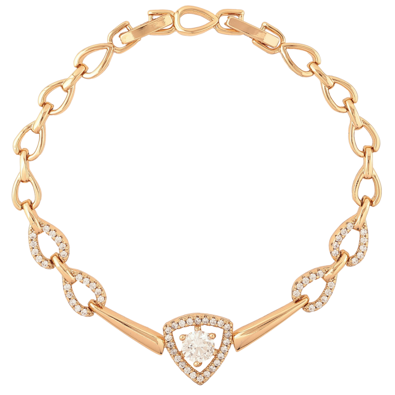 Браслет Xuping Позолота 18K «Декоративний візерунок з кристалами» довжина з доп.замком 17.5,19.5см х 13мм фото №15 Браслет Xuping Позолота 18K «Декоративний візерунок з кристалами» довжина з доп.замком 17.5,19.5см х 13мм фото №15