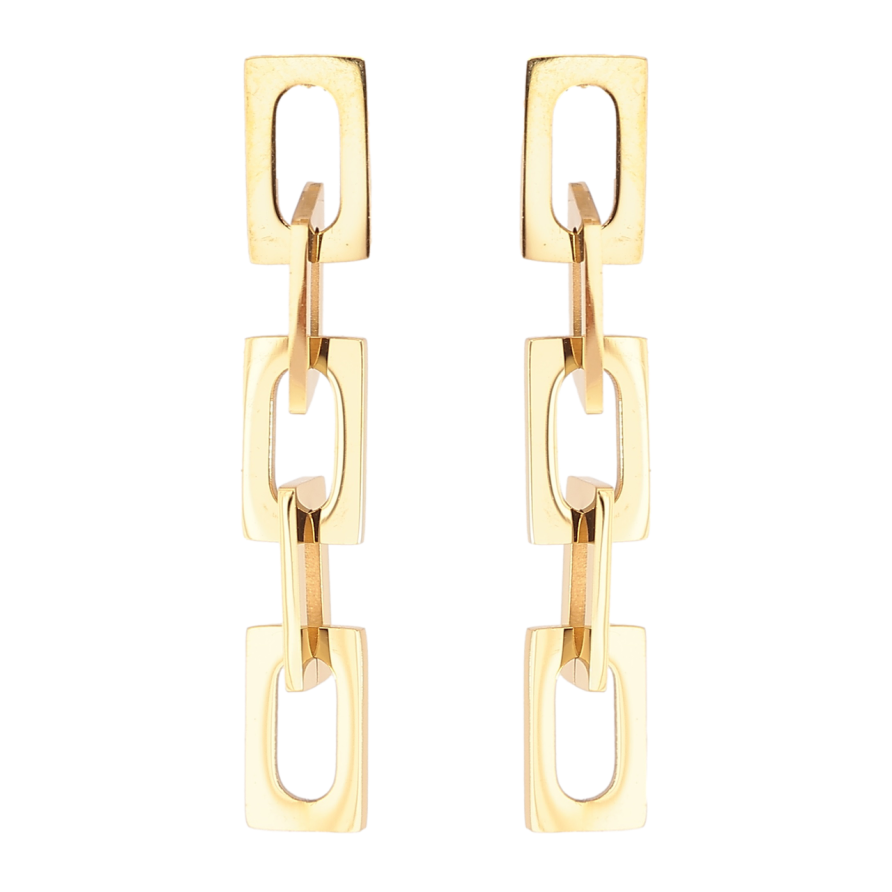 Серьги Xuping TTM Stainless Steel цвет 14К пусеты Декоративные подвески фото №1 Серьги Xuping TTM Stainless Steel цвет 14К пусеты Декоративные подвески фото №1