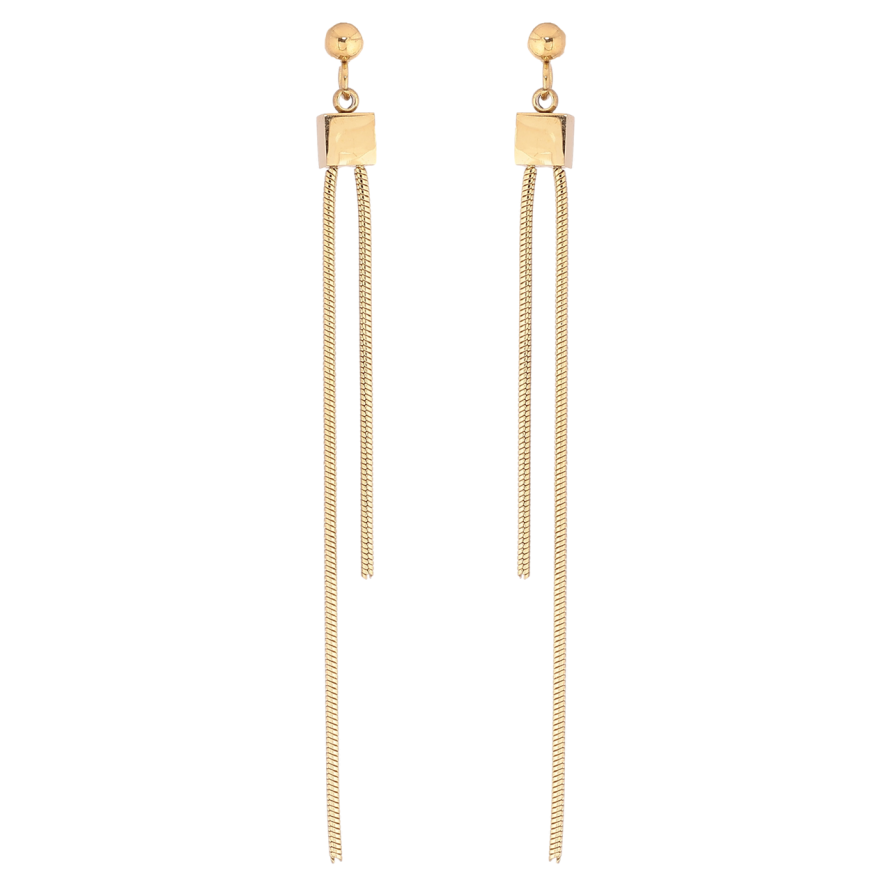 Серьги Xuping TTM Stainless Steel цвет 14К пусеты Декоративные подвески фото №1 Серьги Xuping TTM Stainless Steel цвет 14К пусеты Декоративные подвески фото №1