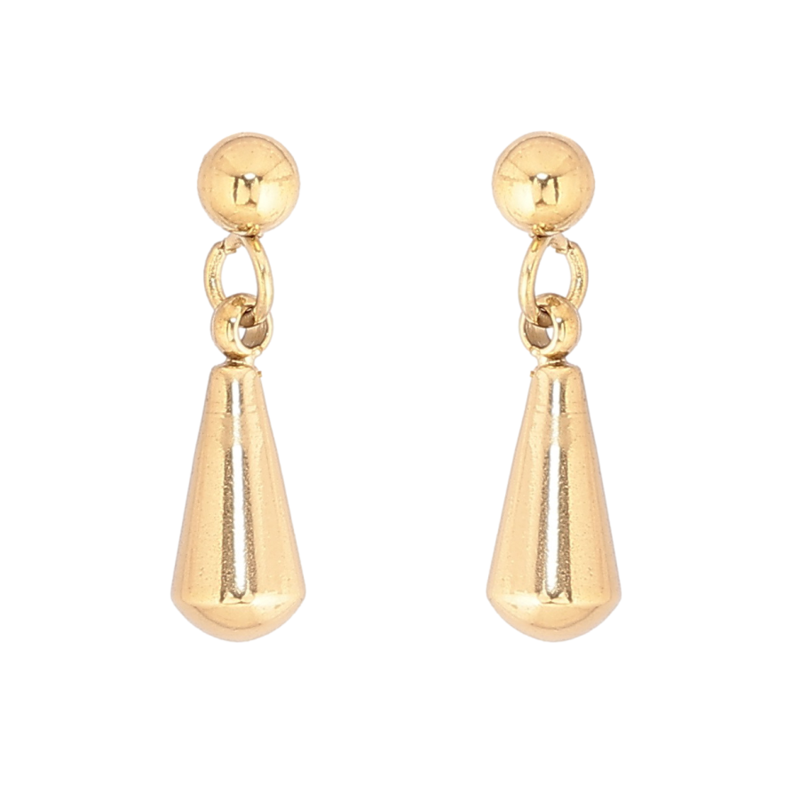 Серьги Xuping TTM Stainless Steel цвет 14К пусеты Декоративные подвески фото №1 Серьги Xuping TTM Stainless Steel цвет 14К пусеты Декоративные подвески фото №1