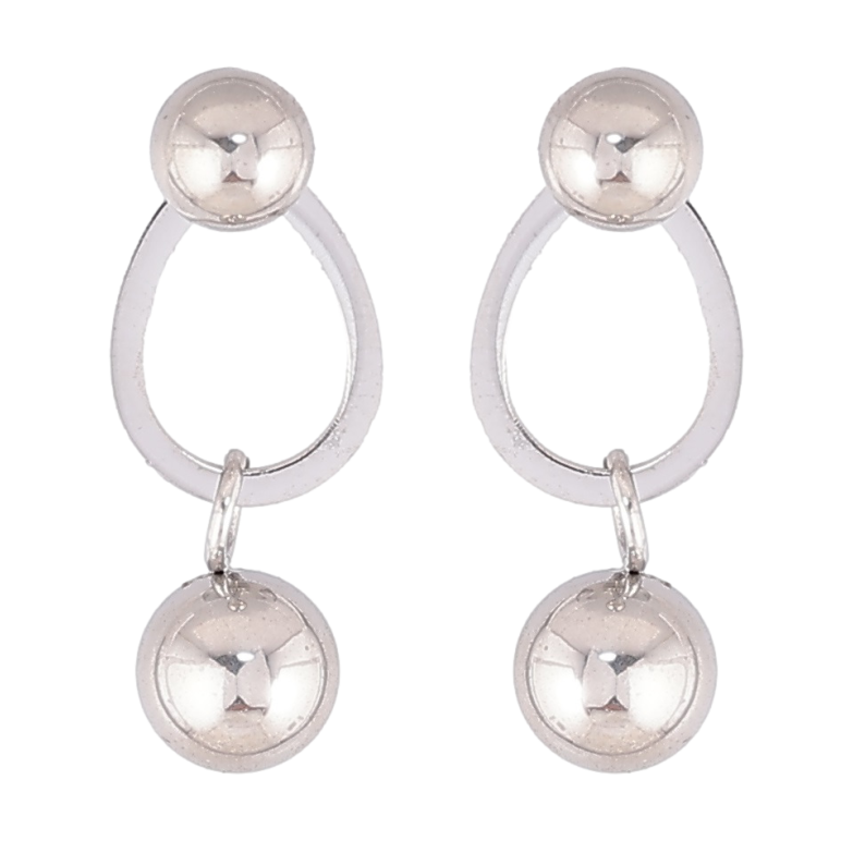 Сережки Xuping TTM Stainless Steel колір Родій пусети «Декоративні підвіски з кульками» ø 4мм, 2 в 1 фото №8 Сережки Xuping TTM Stainless Steel колір Родій пусети «Декоративні підвіски з кульками» ø 4мм, 2 в 1 фото №8