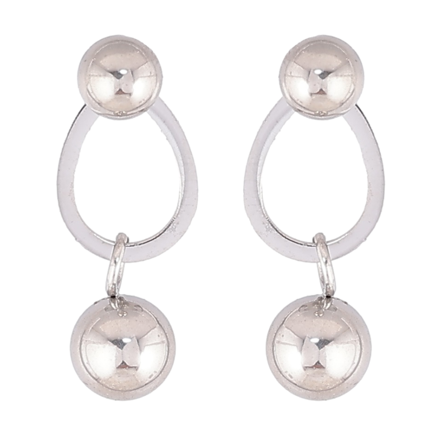Сережки Xuping TTM Stainless Steel колір Родій пусети «Декоративні підвіски з кульками» ø 4мм, 2 в 1 фото №1 Сережки Xuping TTM Stainless Steel колір Родій пусети «Декоративні підвіски з кульками» ø 4мм, 2 в 1 фото №1