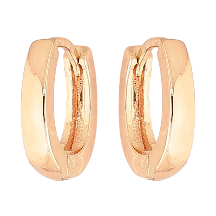 Серьги Xuping M&L Цвет 18K колечки Классика фото №14