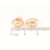 Серьги Xuping M&L Цвет 18K колечки Декоративные фото №2 Серьги Xuping M&L Цвет 18K колечки Декоративные фото №2