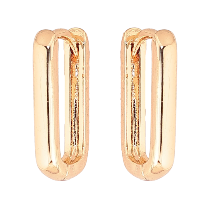 Серьги Xuping M&L Цвет 18K колечки Овальные фото №12 Серьги Xuping M&L Цвет 18K колечки Овальные фото №12