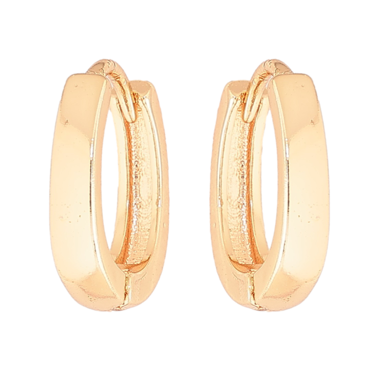 Серьги Xuping M&L Цвет 18K колечки Классика фото №3 Серьги Xuping M&L Цвет 18K колечки Классика фото №3